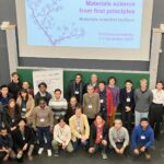 Group photo of participants at the “Materials Science from First Principles: Materials Scientist Toolbox” event, organised by Hanami and CECAM.