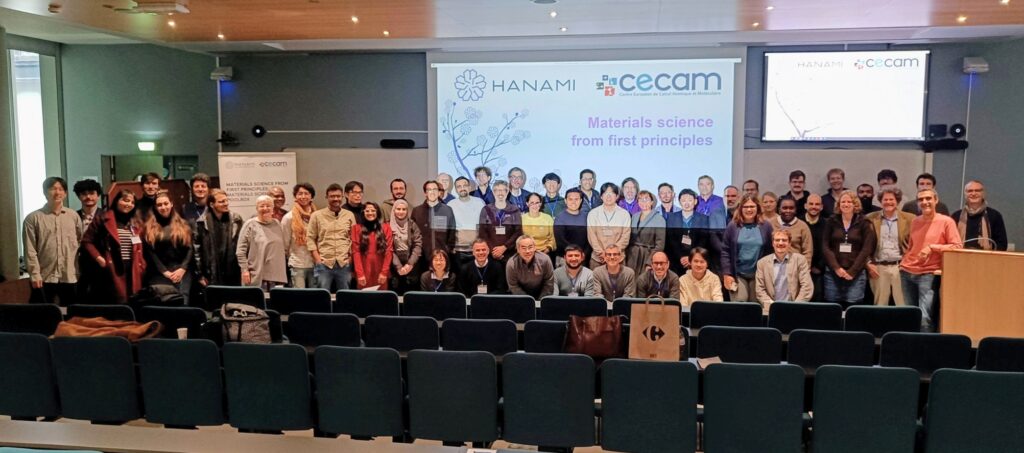 Group photo of participants at the “Materials Scientist Toolbox 25" event organised by HANAMI and CECAM.